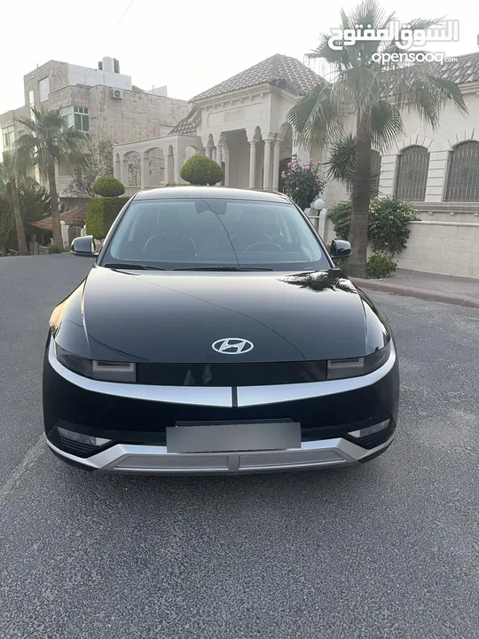 هيونداي ايونيك 5 2022 كهربا فحص كامل وارد كوريا  عداد قليل تقطع 500 بالشحنة البطارية  بحالة الوكالة