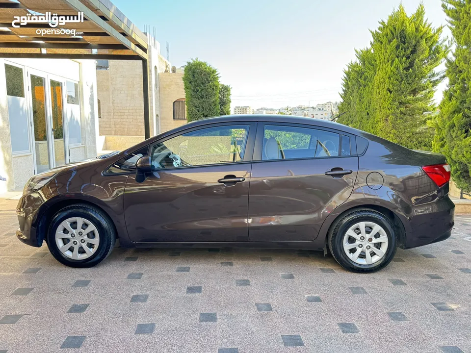 كيا ريو kia rio جيد 7 موديل 2016