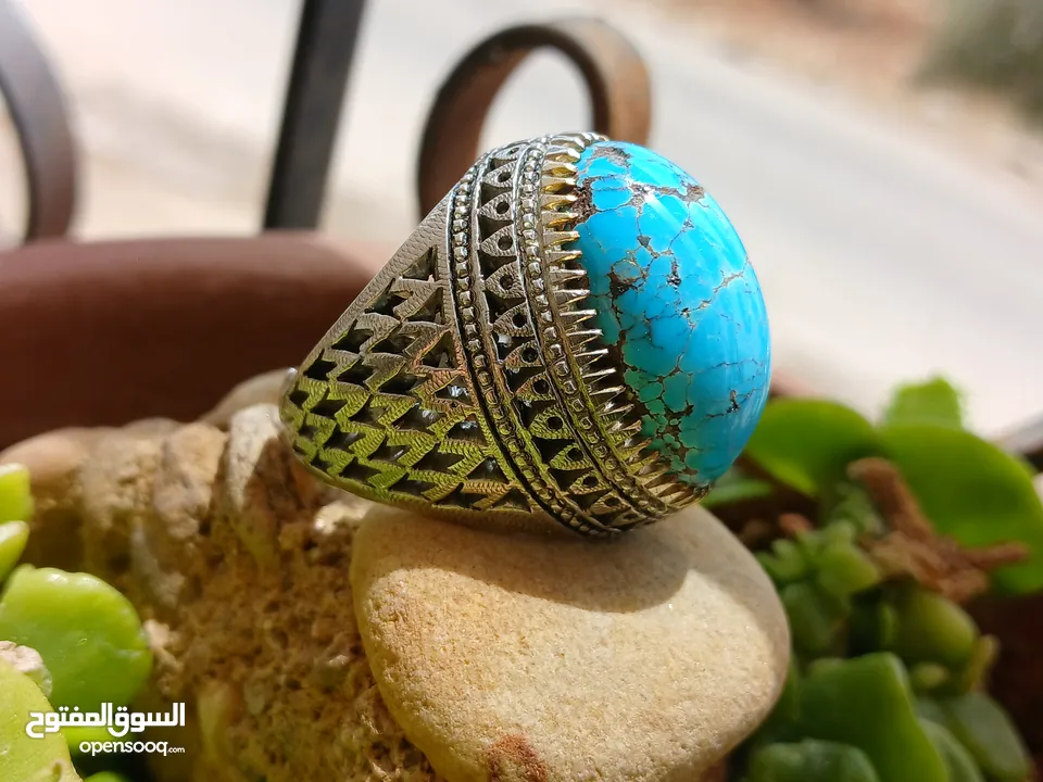خاتم فضة 925صياغة ايرانية