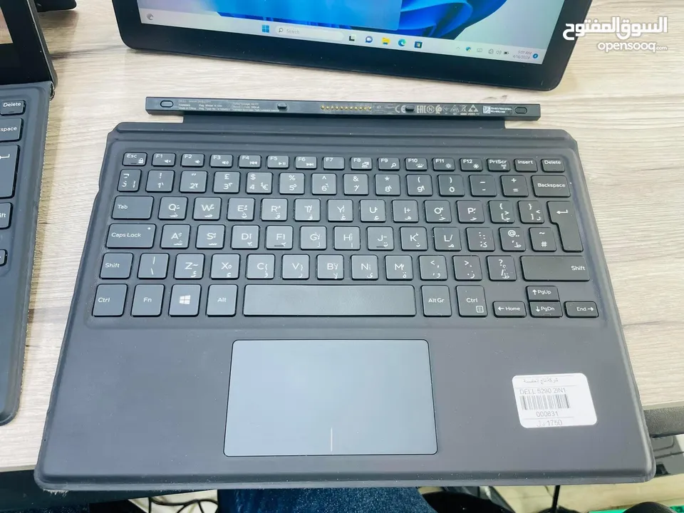 لاب توب وتاب في نفس الوقت DELL COR I5 الجيل التامن وبسعر 1750 دينار فقط لمس