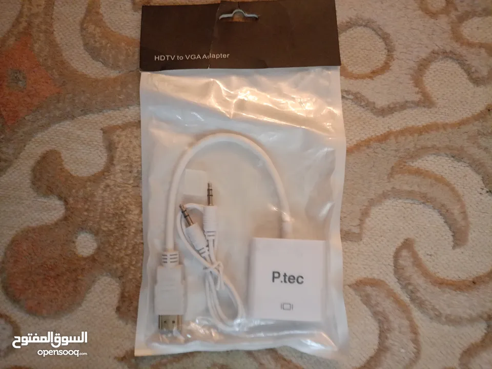 كابل تحويل وانفيرت من vga adapter