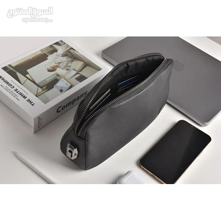 شنطة WiWU Alpha Anti-Theft Clutch Bag مع نظام قفل مدمج  – الأمان والأناقة في شنطة وحدة!