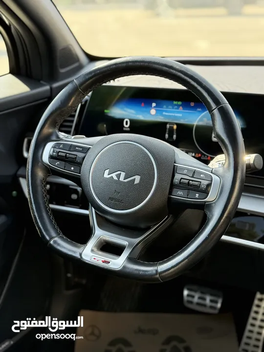 كيا سبورتاج GT Line ترخيص 2022 محرك 1600 هايبرد  جير أوتوماتيك 240 حصان