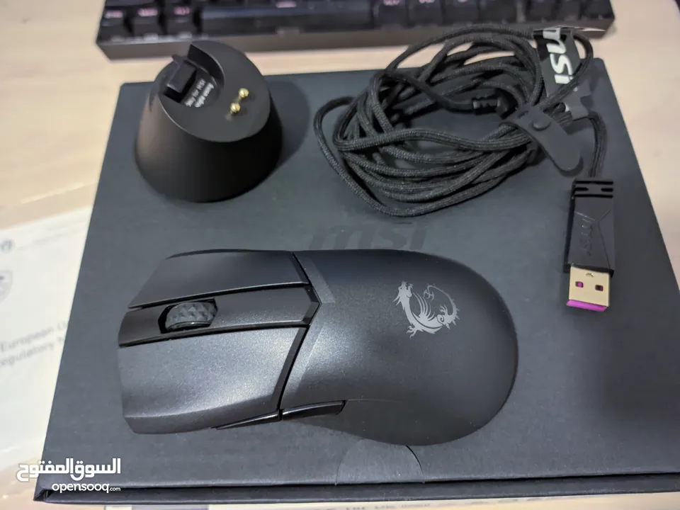 ماوس وايرلس MSI Clutch GM31 Wireless Mouse