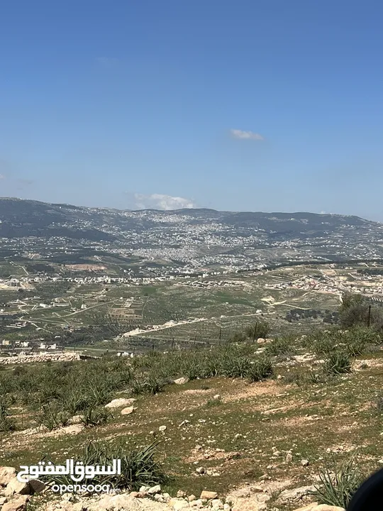 اجمل ارض للبيع جرش اسكان المهندسين 500متر مفروزه بقوشان مستقل اطلاله مميزه منبسطه مثل الكفل