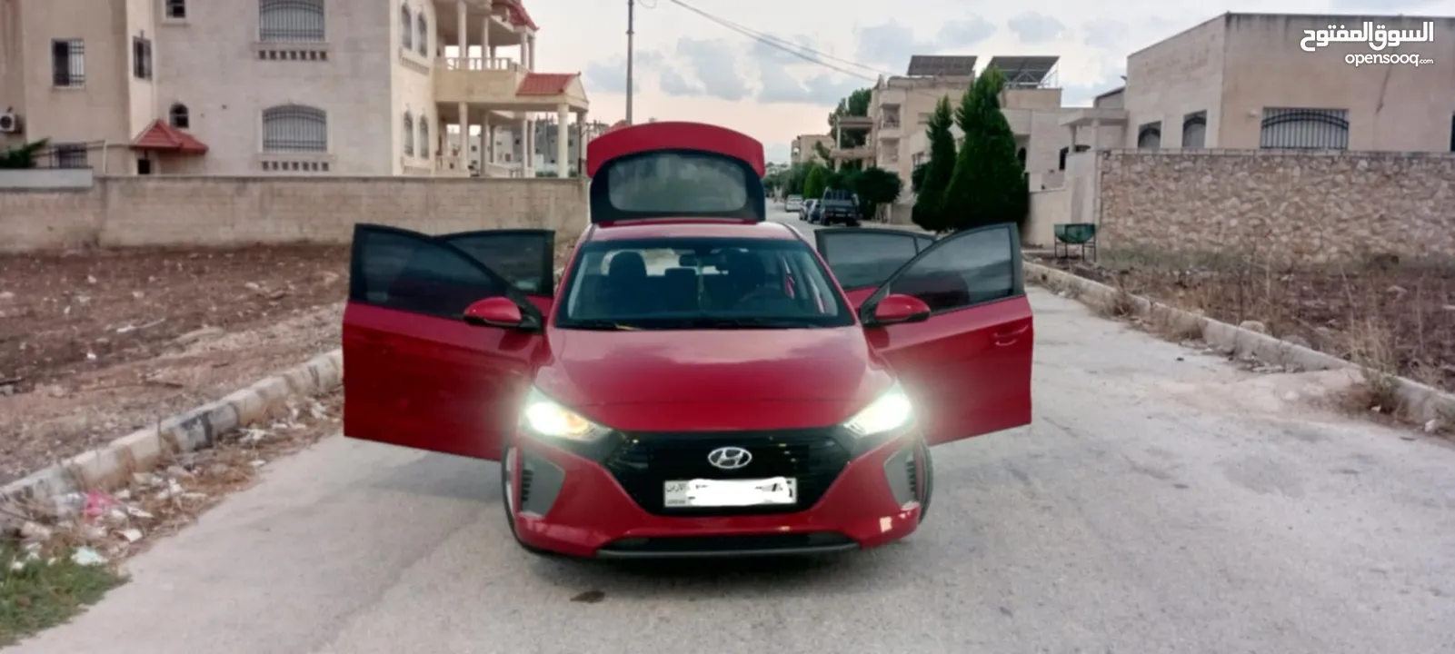 هيونداي ايونيك مميزة ترخيص طويل 2019 للبيع