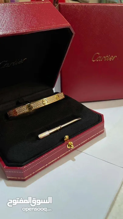 Cartier Bracelet and cartier ring