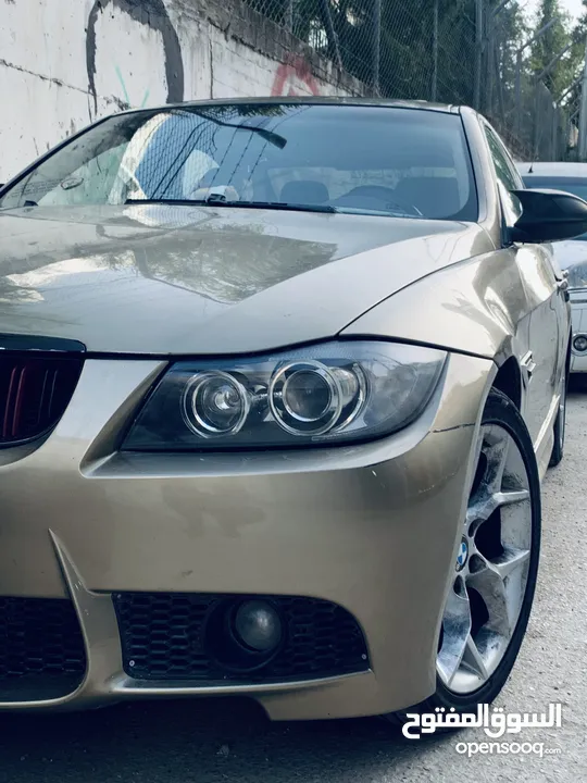 BMW E90 2007, تسجيل 2009 للبيع أو البدل البيع كاش أو دفعة وشيكات