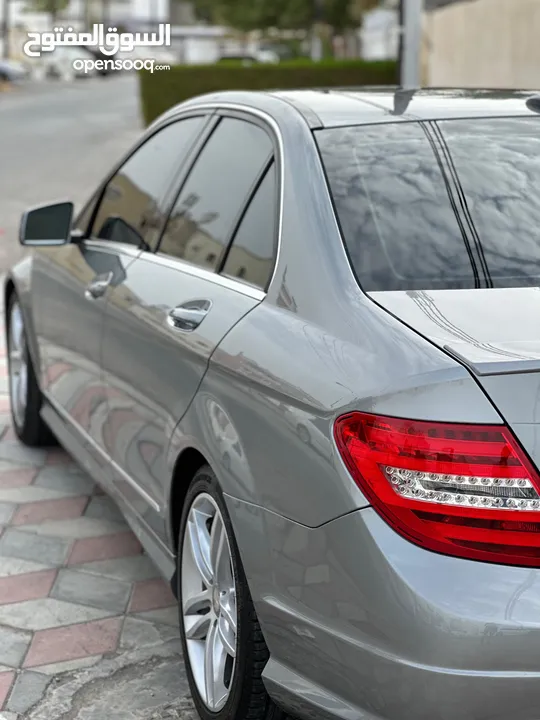 مرسيديس C250 موديل 2013 AMG اصل بحالة وكالة جميلة جدا ونظييفه جدا ومسرفس كامل  ايرباجات وكالة