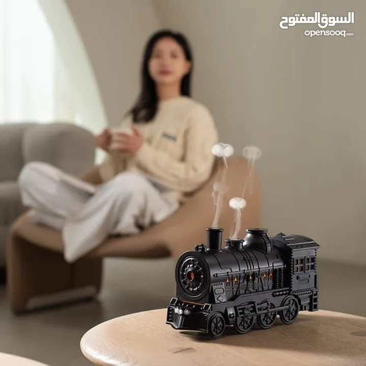 قطار البخار الصغير – لما التصميم الكلاسيكي يلتقي بالتكنولوجيا الحديثة عيش تجربة بخار خرافية..