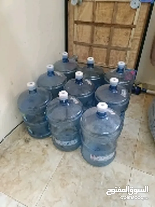 oasis used water bottle for sale 10 pcs 1.5 omr each