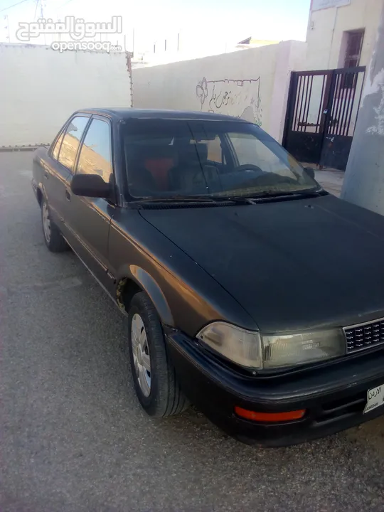 تويوتا كورولا موديل 1989  سعر لقطه