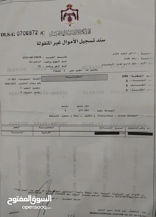 أراضي جنوب عمان /ام الرصاص