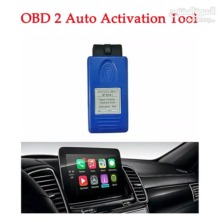 CarPlay Activation Fit For Androidauto Apple Mercedes NTG5.1 Via OBD2 - 70 JD