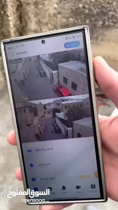 كاميرا طاقة شمسيه مدمجه ببطارية قابله لاعادة الشحن تدعم شريحة 4G للمراقبة عن بعد دقه عاليه جدآ