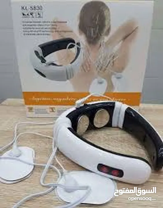 جهاز مساج الرقبه3D المساج الرقبة و الجسم بالنبضات كهرباء تحفيز الاعصاب بالذبذبات تدليك العضلات لسعات