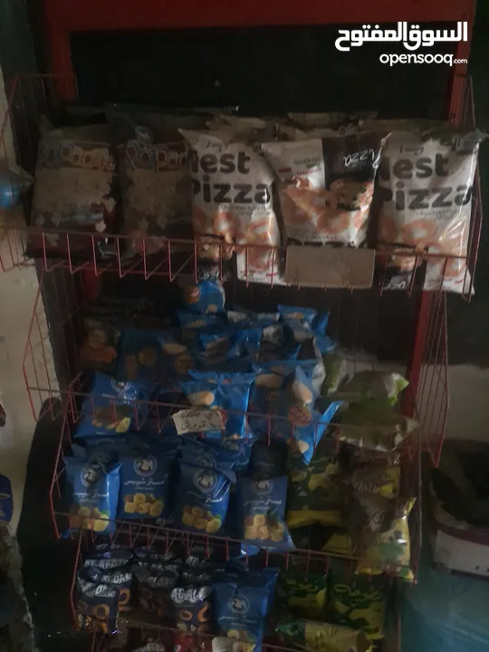 ستاندات شيبس وغاز 3 عيون وسخان ماي 20 لتر