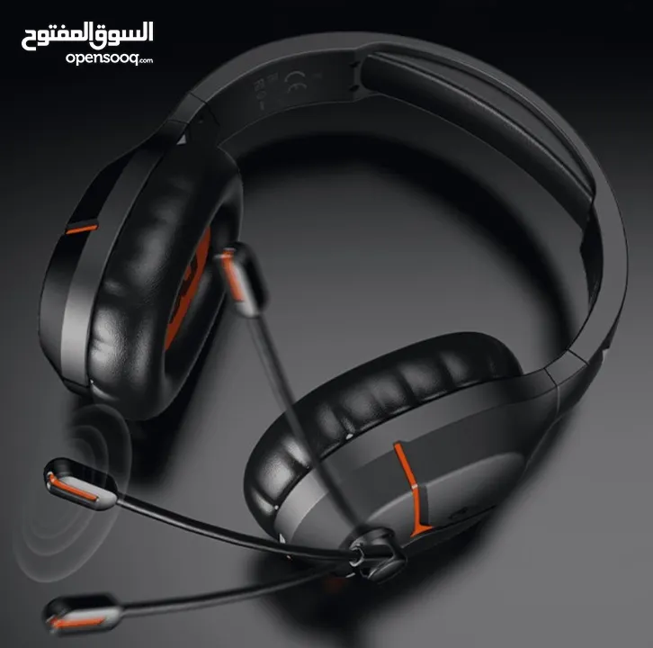 Meetion BTH011 Tri-Mode 2.4G Wireless Bluetooth & Wired Gaming Headset -Black سماعات ميشون للالعاب