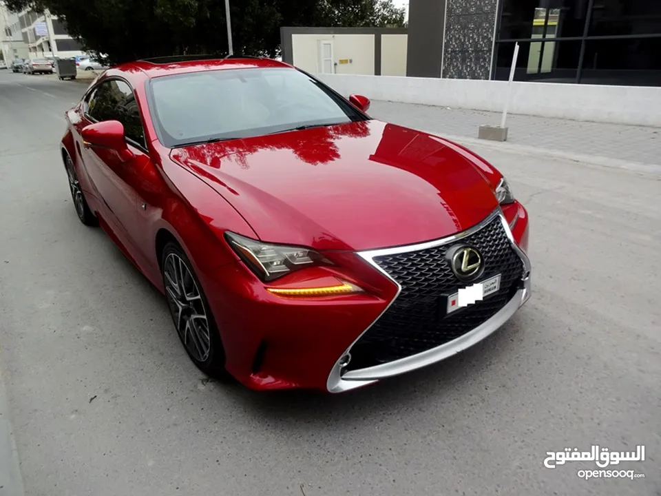 Lexus RC 350 Coupe Full Option American Spec Single Owner Zero Accident Neat Clean Car For Sale!