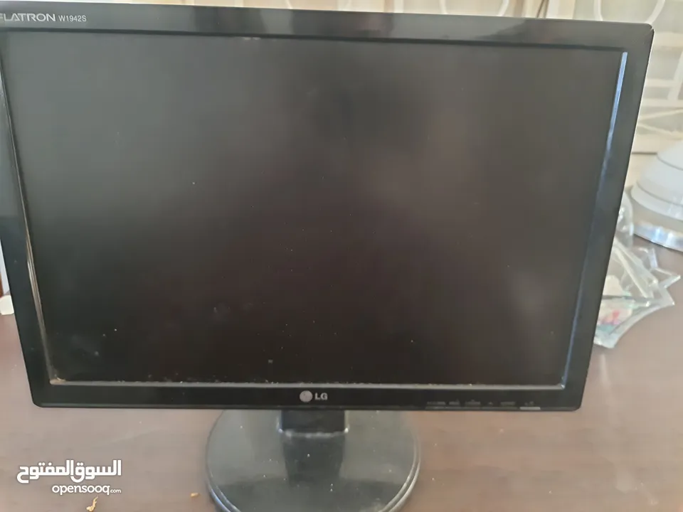 شاشه LG حجمها 21 انش بسعر حرق