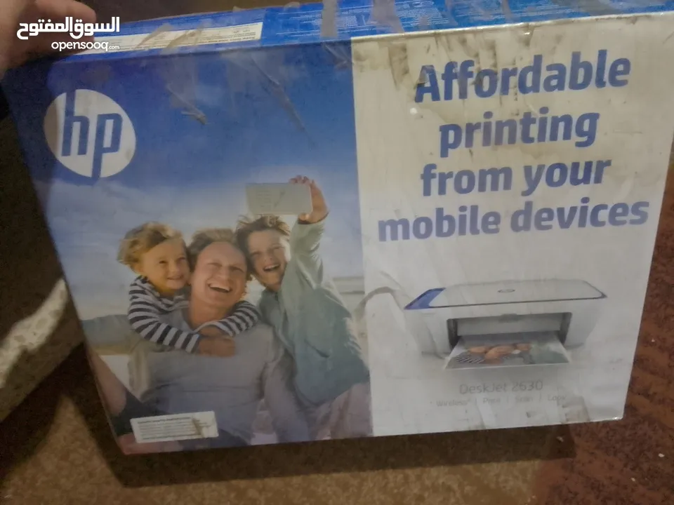 طابعة HP تعمل عبر الهاتف واللاب توب