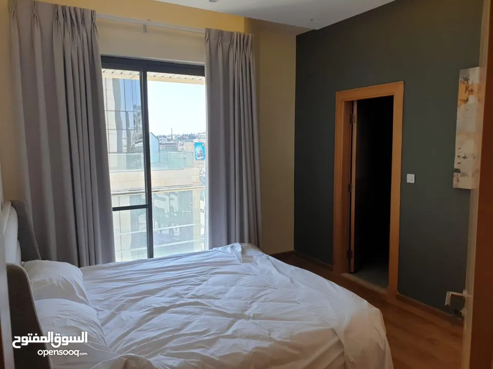 شقة مفروشة غرفتين نوم للايجار في ابراج داماك العبدلي