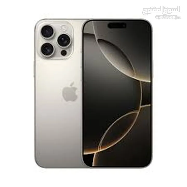 أبل أيفون 16 بروماكس جديد كرتونة iPhone 16 Pro Max, Sealed