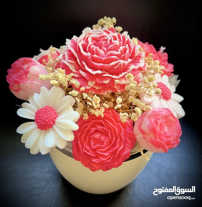 باقات وتوزيعات من الشمع تضيء مناسباتك مشكاة   هدايا وتوزيعات من القلب بتصميم مميز  مشكاة