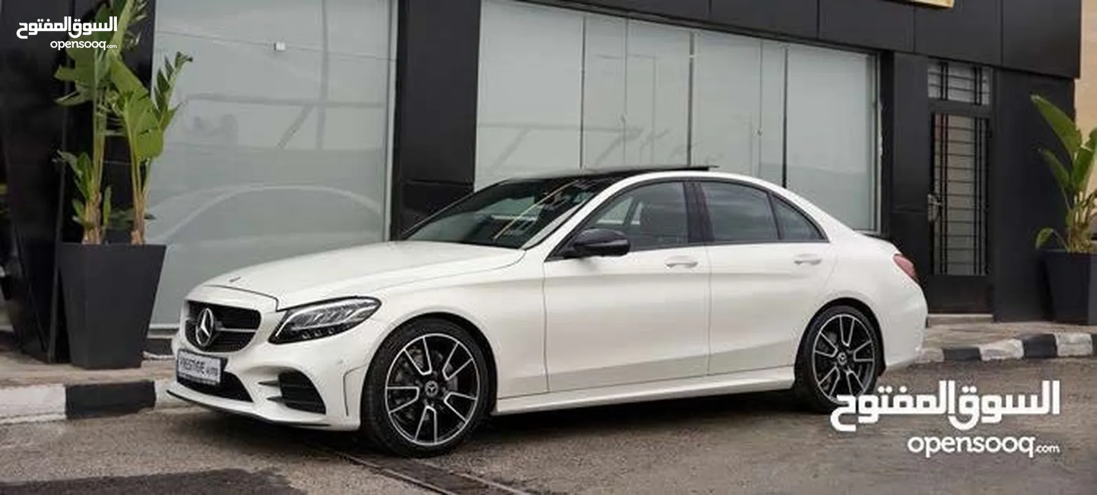 Mercedes C200 2019 Amg kit mild hybrid Night Package وارد الوكالة غرغورية