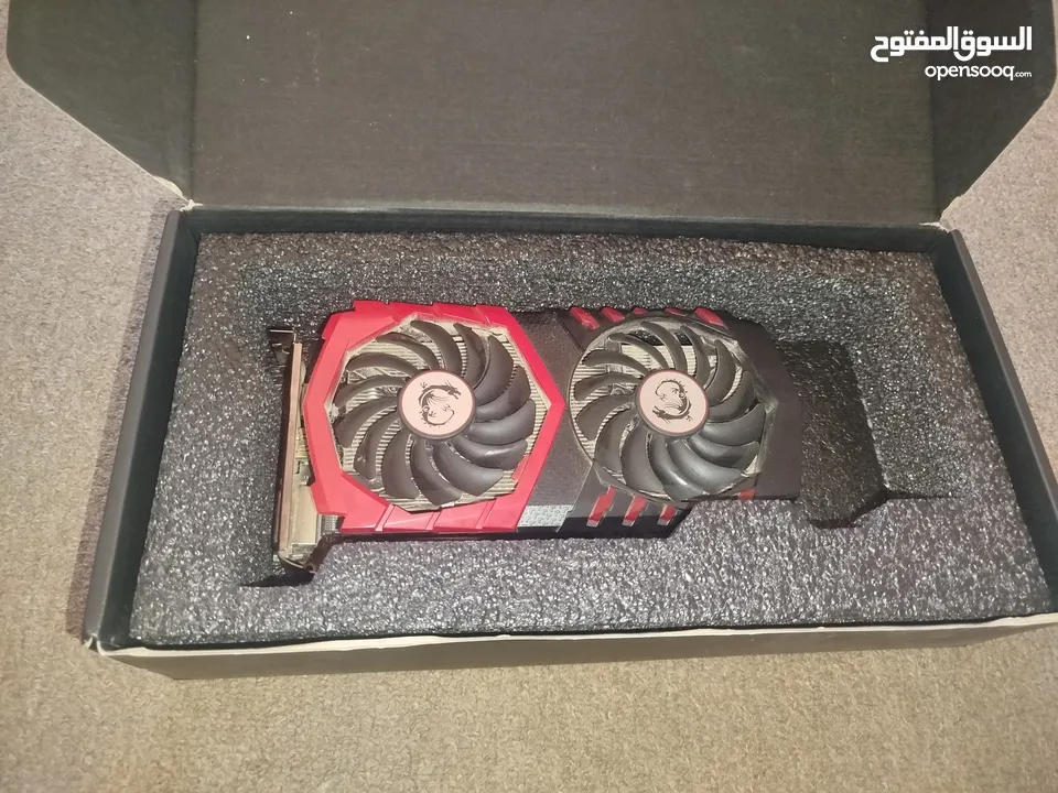 موجود كرت1050ti msi X gaming 4g