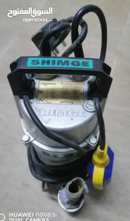 SHIMGE BRAND, HIGH POWER WATER PUMP GOOD CONDITION