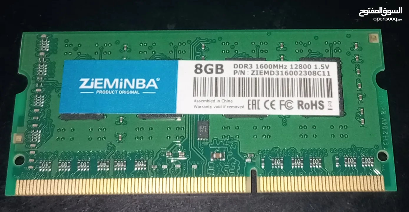 RAM 8GB 1600MHz 12800