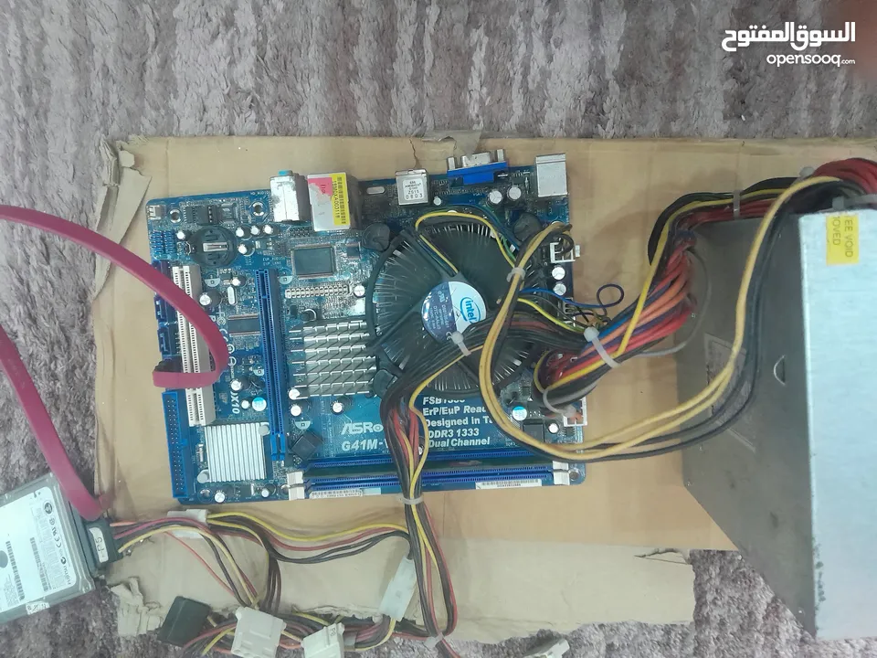 جهاز كمبيوتر منصة LGA 775  معالجات انتل 2th 3th جهاز شبه كامل