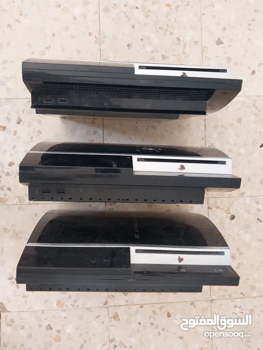 ثلاث اجهزت بلايستيشن 3 فات