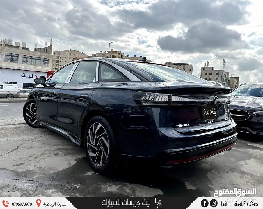 فولكسفاجن ID7 برو الكهربائية بالكامل 2023 Volkswagen ID7 VIZZION PRO EV