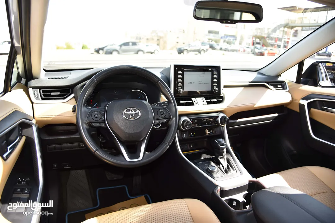 تويوتا راف فور هايبرد بلاك ايديشن Toyota RAV4 Hybrid AWD 2021 Black Edition