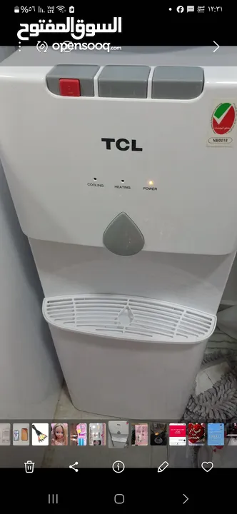 كولر مية بحالة ممتازة شغال استخدام بسيط