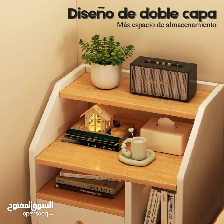 كومودينو جانبي(خزانة )بتصميم اسكندنافي عصري حديث