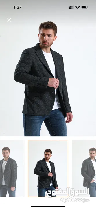 Koch London Men's Wool Blazer Jacket