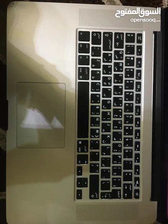 Macbook pro 2014 15inch i7 2.5 ghz اكثييييييير قوي ك معالج و البطاريه بتقعد على الاقل ساعتين