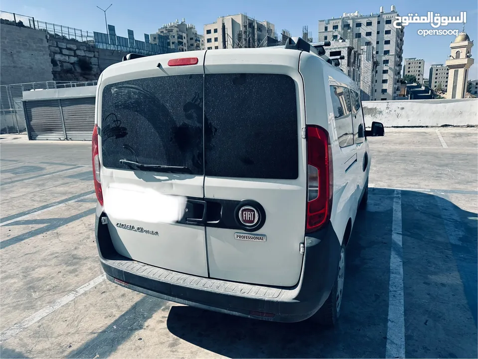 Fiat doblo maxi 6+1 شصي طويل 2019