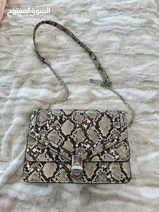 Snakeskin Bag  شنطة جلد ثعبان في جودة عالية