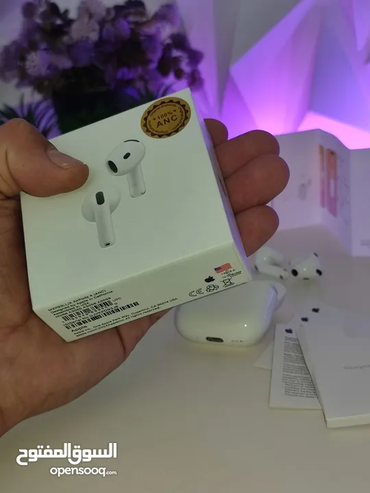 سماعة بتنسيك همومك اكتشف قوة الأداء مع سماعات AirPods 4.. الجيل الرابع والاحدث من سماعات ايربودز