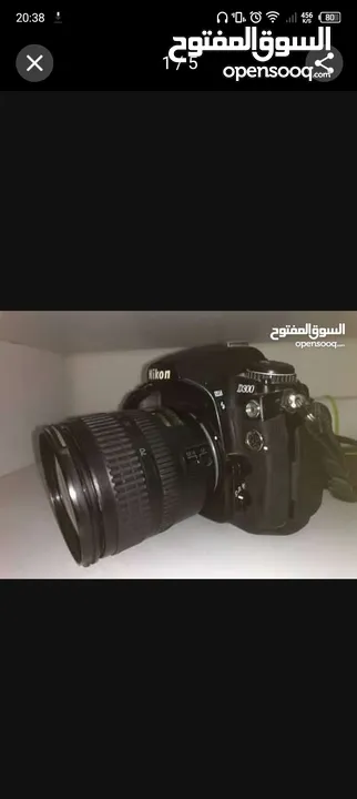 nikon D300 with a lens