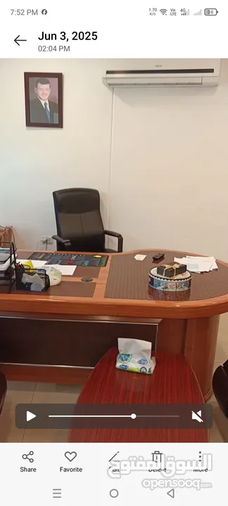 مكتب للايجار في وادي صقرة  office for rent in wadi saqra