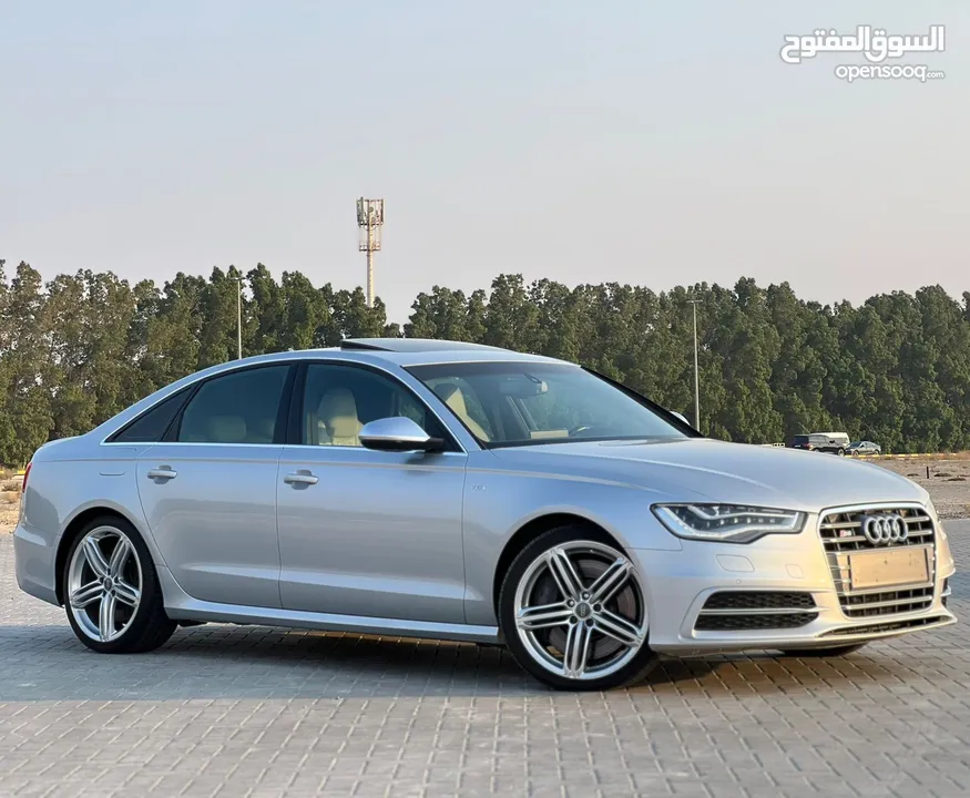 AUDI S6 2015 V8T S-LINE QUATTRO GCC FULL OPTION