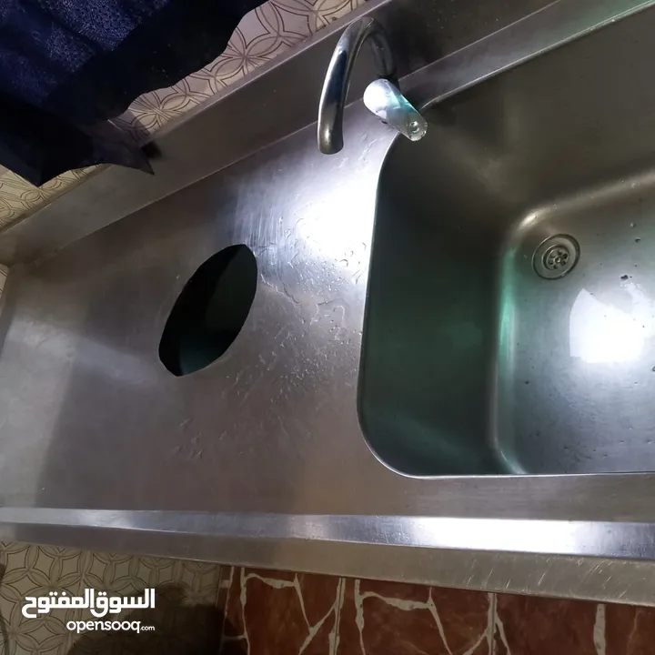 مجلى ستيلس ثقيل وطبي  طاولة ستيلس