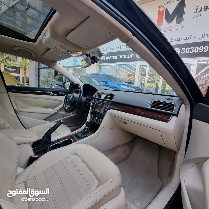 Volks Wagen Passat  2014   Full Option  V5 / 2.5 فولكس وجن باسات 2014 فل اوبشن 5 سلندر 2500 سي سي