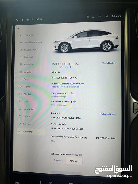 Tesla Model X تيسلا مميزة جدا