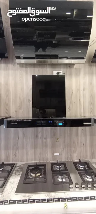 شفاط مطبخ تصميم أنيق وحصري نوع MS قوة شفط عالية إضاءة LED فلاتر سهلة الفك حرق سعر 99د فقط لفترة